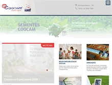 Tablet Screenshot of coocam.com.br